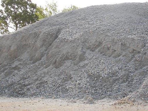 1 3/4'' Limestone used for roads, driveways and well sites